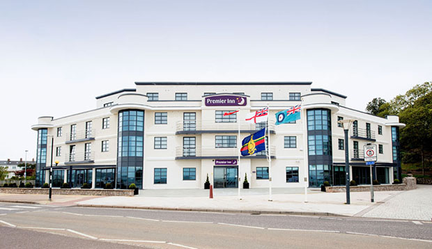 Exterior at Premier Inn Exmouth Seafront